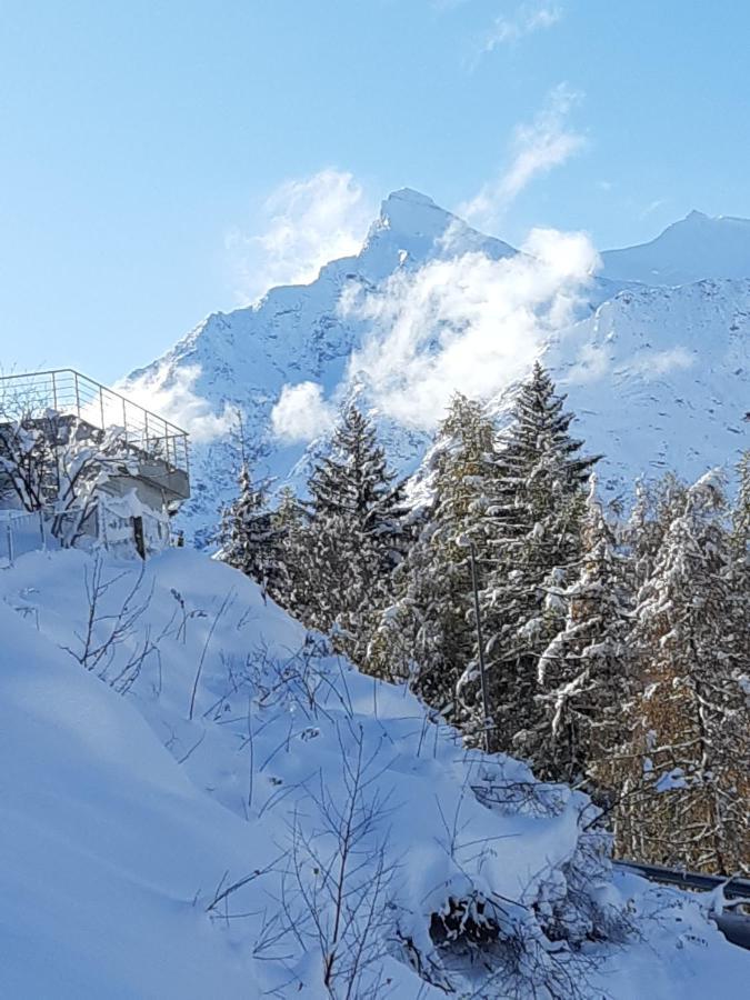 Chalet Sven & Marc Graechen, Niedergraechen Vallis Sankt Niklaus Exteriér fotografie