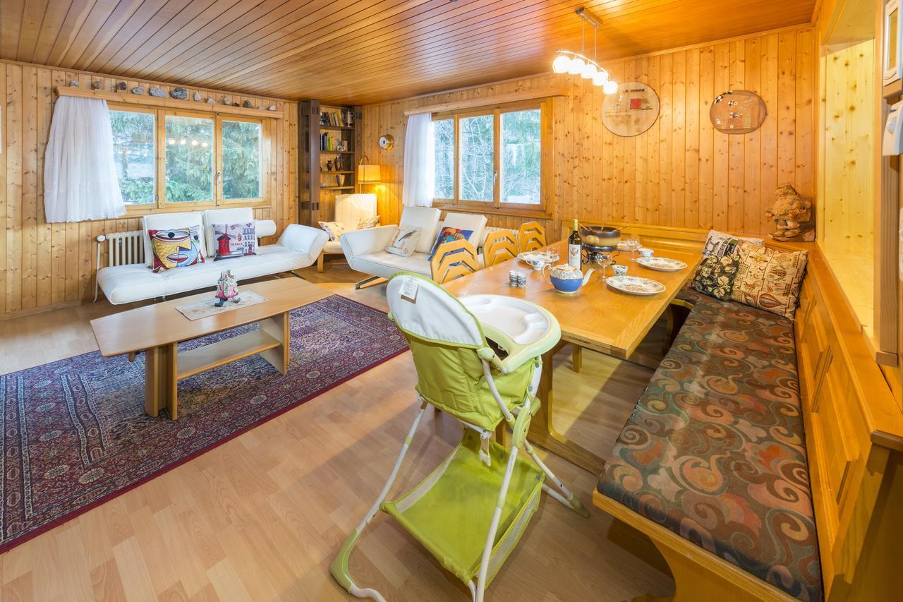 Chalet Sven & Marc Graechen, Niedergraechen Vallis Sankt Niklaus Pokoj fotografie